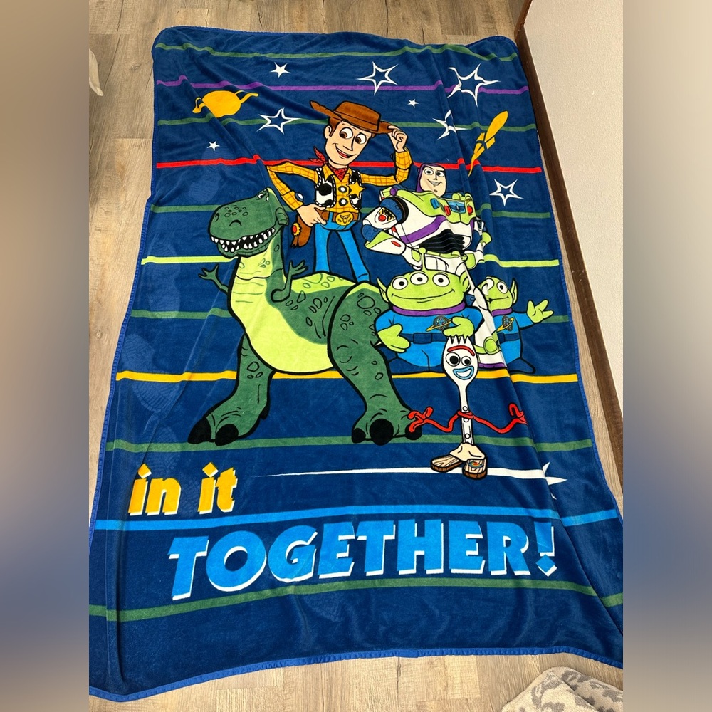 Toy Story throw blanket
